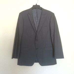 TALLIA est. 1893 gray dress‎ blazer men size 42R wool 100% Plaid Two Button